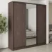Шафа-купе тридверна Mebel Star Стандарт BG 220х60х240 см Дуб ристрето (MBS-8734)