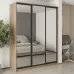 Шкаф-купе трехдверный Mebel Star Стандарт BG 190х60х240 см Дуб сонома (MBS-8791)
