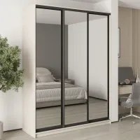 Шафа-купе тридверна Mebel Star Стандарт BG 180х45х240 см Кашемір (MBS-8796) Шафа-купе тридверна Mebel Star Стандарт BG 180х45х240 см Кашемір (MBS-8796)