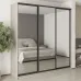 Шкаф-купе трехдверный Mebel Star Стандарт BG 230х45х240 см Аляска серый (MBS-8825)