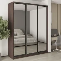 Шафа-купе тридверна Mebel Star Стандарт BG 190х60х240 см Дуб ристрето (MBS-8839) Шафа-купе тридверна Mebel Star Стандарт BG 190х60х240 см Дуб ристрето (MBS-8839)