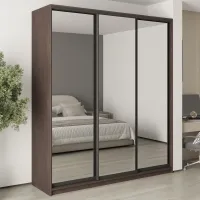 Шафа-купе тридверна Mebel Star Стандарт BG 210х60х240 см Дуб ристрето (MBS-8841) Шафа-купе тридверна Mebel Star Стандарт BG 210х60х240 см Дуб ристрето (MBS-8841)