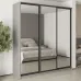 Шафа-купе тридверна Mebel Star Стандарт BG 220х45х240 см Серая мышка (MBS-8848)