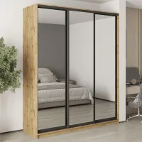 Шафа-купе тридверна Mebel Star Стандарт BG 200х60х240 см Дуб тахо (MBS-8864) Шафа-купе тридверна Mebel Star Стандарт BG 200х60х240 см Дуб тахо (MBS-8864)