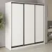 Шкаф-купе трехдверный Mebel Star Комбо BG 200х45х210 см Аляска белый (MBS-8870)