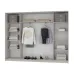Шафа-купе тридверна Mebel Star Комбо BG 270х45х210 см Антрацит (MBS-8897) Шафа-купе тридверна Mebel Star Комбо BG 270х45х210 см Антрацит (MBS-8897)