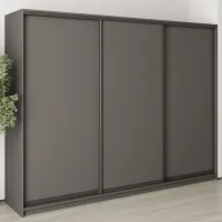 Шафа-купе тридверна Mebel Star Комбо BG 270х45х210 см Антрацит (MBS-8897) Шафа-купе тридверна Mebel Star Комбо BG 270х45х210 см Антрацит (MBS-8897)