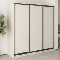 Шафа-купе тридверна Mebel Star Комбо BG 210х45х210 см Кашемір (MBS-8931) Шафа-купе тридверна Mebel Star Комбо BG 210х45х210 см Кашемір (MBS-8931)