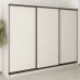 Шафа-купе тридверна Mebel Star Комбо BG 270х60х210 см Кашемір (MBS-8947)