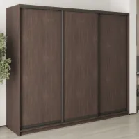 Шафа-купе тридверна Mebel Star Комбо BG 240х45х210 см Дуб ристрето (MBS-8994)