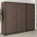 Шафа-купе тридверна Mebel Star Комбо BG 250х45х210 см Дуб ристрето (MBS-8995)