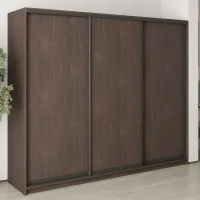 Шафа-купе тридверна Mebel Star Комбо BG 250х60х210 см Дуб ристрето (MBS-9005) Шафа-купе тридверна Mebel Star Комбо BG 250х60х210 см Дуб ристрето (MBS-9005)