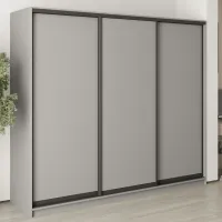 Шафа-купе тридверна Mebel Star Комбо BG 240х45х210 см Серая мышка (MBS-9014) Шафа-купе тридверна Mebel Star Комбо BG 240х45х210 см Серая мышка (MBS-9014)