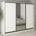 Шкаф-купе трехдверный Mebel Star Комбо BG 250х60х210 см Аляска белый (MBS-9065)