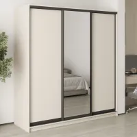 Шкаф-купе трехдверный Mebel Star Комбо BG 200х60х210 см Кашемир (MBS-9120) Шкаф-купе трехдверный Mebel Star Комбо BG 200х60х210 см Кашемир (MBS-9120)