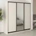 Шкаф-купе трехдверный Mebel Star Комбо BG 200х60х210 см Кашемир (MBS-9120)