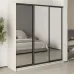 Шкаф-купе трехдверный Mebel Star Комбо BG 200х60х210 см Кашемир (MBS-9300)