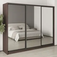 Шафа-купе тридверна Mebel Star Комбо BG 260х45х210 см Дуб ристрето (MBS-9356) Шафа-купе тридверна Mebel Star Комбо BG 260х45х210 см Дуб ристрето (MBS-9356)