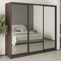 Шафа-купе тридверна Mebel Star Комбо BG 230х60х210 см Дуб ристрето (MBS-9363) Шафа-купе тридверна Mebel Star Комбо BG 230х60х210 см Дуб ристрето (MBS-9363)