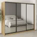 Шкаф-купе трехдверный Mebel Star Комбо BG 250х45х210 см Дуб тахо (MBS-9395)