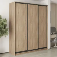 Шкаф-купе трехдверный Mebel Star Комбо BG 200х45х240 см Дуб сонома (MBS-9450) Шкаф-купе трехдверный Mebel Star Комбо BG 200х45х240 см Дуб сонома (MBS-9450)