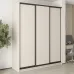 Шафа-купе тридверна Mebel Star Комбо BG 200х45х240 см Кашемір (MBS-9470)