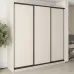 Шафа-купе тридверна Mebel Star Комбо BG 240х60х240 см Кашемір (MBS-9484)