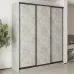 Шафа-купе тридверна Mebel Star Комбо BG 210х60х240 см Бетон (MBS-9501)