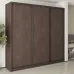 Шафа-купе тридверна Mebel Star Комбо BG 250х45х240 см Дуб ристрето (MBS-9535)