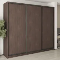 Шкаф-купе трехдверный Mebel Star Комбо BG 270х45х240 см Дуб ристрето (MBS-9537) Шкаф-купе трехдверный Mebel Star Комбо BG 270х45х240 см Дуб ристрето (MBS-9537)