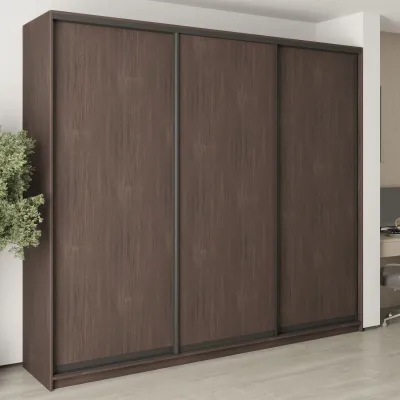 Шкаф-купе трехдверный Mebel Star Комбо BG 270х45х240 см Дуб ристрето (MBS-9537)