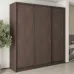 Шафа-купе тридверна Mebel Star Комбо BG 230х60х240 см Дуб ристрето (MBS-9543)
