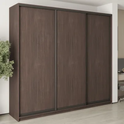 Шкаф-купе трехдверный Mebel Star Комбо BG 260х60х240 см Дуб ристрето (MBS-9546)