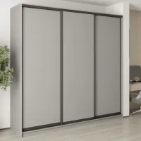 Шафа-купе тридверна Mebel Star Комбо BG 250х60х240 см Серая мышка (MBS-9565) Шафа-купе тридверна Mebel Star Комбо BG 250х60х240 см Серая мышка (MBS-9565)