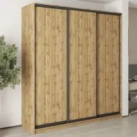Шкаф-купе трехдверный Mebel Star Комбо BG 220х60х240 см Дуб тахо (MBS-9582)