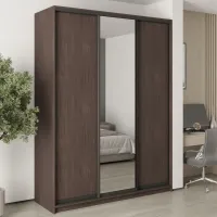 Шафа-купе тридверна Mebel Star Комбо BG 180х60х240 см Дуб ристрето (MBS-9718) Шафа-купе тридверна Mebel Star Комбо BG 180х60х240 см Дуб ристрето (MBS-9718)
