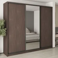 Шафа-купе тридверна Mebel Star Комбо BG 270х60х240 см Дуб ристрето (MBS-9727) Шафа-купе тридверна Mebel Star Комбо BG 270х60х240 см Дуб ристрето (MBS-9727)