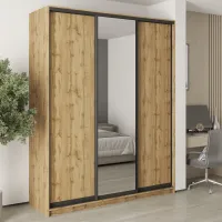 Шафа-купе тридверна Mebel Star Комбо BG 190х60х240 см Дуб тахо (MBS-9759) Шафа-купе тридверна Mebel Star Комбо BG 190х60х240 см Дуб тахо (MBS-9759)