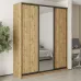 Шкаф-купе трехдверный Mebel Star Комбо BG 200х60х240 см Дуб тахо (MBS-9760)