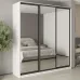 Шафа-купе тридверна Mebel Star Комбо BG 220х45х240 см Аляска білий (MBS-9772)