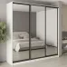 Шафа-купе тридверна Mebel Star Комбо BG 240х60х240 см Аляска білий (MBS-9784)