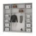Шафа-купе тридверна Mebel Star Комбо BG 250х45х240 см Антрацит (MBS-9795) Шафа-купе тридверна Mebel Star Комбо BG 250х45х240 см Антрацит (MBS-9795)