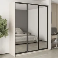 Шкаф-купе трехдверный Mebel Star Комбо BG 200х45х240 см Кашемир (MBS-9830)