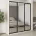 Шафа-купе тридверна Mebel Star Комбо BG 210х60х240 см Кашемір (MBS-9841)