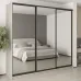 Шкаф-купе трехдверный Mebel Star Комбо BG 260х60х240 см Аляска серый (MBS-9886)