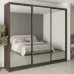 Шафа-купе тридверна Mebel Star Комбо BG 270х45х240 см Дуб ристрето (MBS-9897)