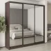 Шкаф-купе трехдверный Mebel Star Комбо BG 240х60х240 см Дуб ристрето (MBS-9904)