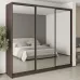 Шафа-купе тридверна Mebel Star Комбо BG 260х60х240 см Дуб ристрето (MBS-9906)