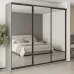 Шкаф-купе трехдверный Mebel Star Комбо BG 260х60х240 см Серая мышка (MBS-9926)