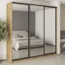 Шафа-купе тридверна Mebel Star Комбо BG 240х60х240 см Дуб тахо (MBS-9944)